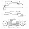 Превью - EMM 0902 TRIALLI Глушитель выхлопных газов конечный (фото 2)