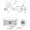 EMM 0701 TRIALLI Глушитель выхлопных газов конечный