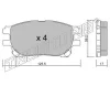 Превью - 631.0 TRUSTING Комплект тормозных колодок, дисковый тормоз (фото 3)