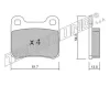 Превью - 094.0 TRUSTING Комплект тормозных колодок, дисковый тормоз (фото 2)