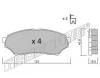Превью - 412.0 TRUSTING Комплект тормозных колодок, дисковый тормоз (фото 2)