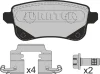 JCP4026 JURATEK Комплект тормозных колодок, дисковый тормоз