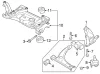 Превью - 3C0.199.231D VAG Сайлентблок с кронштейном fa lh/rh audi q3, tt, vw cc, passat, sharan ii, tiguan (фото 4)