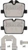 JCP8576 JURATEK Комплект тормозных колодок, дисковый тормоз