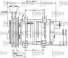 815854 VALEO Компрессор, кондиционер