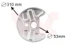 Превью - 5994372 VAN WEZEL Отражатель, диск тормозного механизма (фото 3)