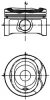 40080600 KOLBENSCHMIDT Поршень