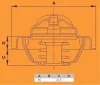 Превью - TH4885.83J VERNET-CALORSTAT Термостат, охлаждающая жидкость (фото 2)