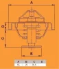 Превью - TH5446.83J VERNET-CALORSTAT Термостат, охлаждающая жидкость (фото 2)