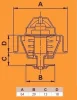 Превью - TH4856.92J VERNET-CALORSTAT Термостат, охлаждающая жидкость (фото 2)