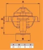 Превью - TH1183.83J VERNET-CALORSTAT Термостат, охлаждающая жидкость (фото 2)