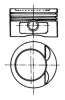 90037610 KOLBENSCHMIDT Поршень