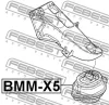 BMM-X5 FEBEST Подвеска, двигатель