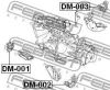 Превью - DM-002 FEBEST Подвеска, двигатель (фото 2)