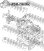 Превью - FDM-CBKRH FEBEST Подвеска, двигатель (фото 2)