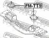 Превью - FM-TT9 FEBEST Подвеска, двигатель (фото 2)