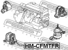Превью - HM-CFMTFR FEBEST Подвеска, двигатель (фото 2)
