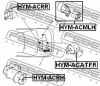 Превью - HYM-ACATFR FEBEST Подвеска, двигатель (фото 2)