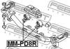 Превью - MM-PD8R FEBEST Подвеска, двигатель (фото 2)
