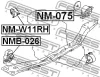 Превью - NM-075 FEBEST Подвеска, двигатель (фото 2)