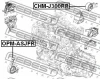 Превью - OPM-ASJFR FEBEST Подвеска, двигатель (фото 2)