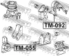 Превью - TM-055 FEBEST Подвеска, двигатель (фото 2)