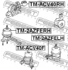 Превью - TM-ACV40RH FEBEST Подвеска, двигатель (фото 2)