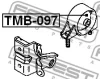Превью - TMB-097 FEBEST Подвеска, двигатель (фото 2)