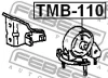 Превью - TMB-110 FEBEST Подвеска, двигатель (фото 2)