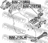 Превью - NM-J10TM FEBEST Подвеска, механическая коробка передач (фото 2)