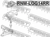 Превью - RNM-LOG14RR FEBEST Подвеска, механическая коробка передач (фото 2)