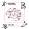 0312-CLF ASVA Подвеска, двигатель