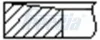 Превью - FR10-108700 FRECCIA Комплект поршневых колец (фото 2)