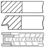 08-105207-00 GOETZE Комплект поршневых колец