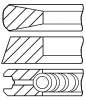 08-133100-10 GOETZE Комплект поршневых колец