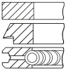 08-432205-00 GOETZE Комплект поршневых колец