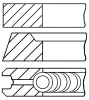 08-501700-00 GOETZE Комплект поршневых колец