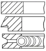 08-705007-00 GOETZE Комплект поршневых колец