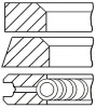 08-743107-00 GOETZE Комплект поршневых колец