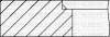 Превью - 91-09734-000 YENMAK Комплект поршневых колец (фото 2)