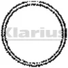 410051 KLARIUS Прокладка приемной трубы глушителя