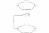 Превью - WBP21436C WAGNER Комплект тормозных колодок, дисковый тормоз (фото 2)