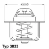 Превью - 3033.84 WAHLER Термостат, охлаждающая жидкость (фото 2)