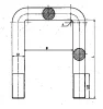 B022M20A065 WEWELER Стремянка 102xm20x2.5x235-п volvo f10(25001-313999)/f12(34001-313999)