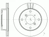 Превью - D6399.10 WOKING Тормозной диск (фото 2)