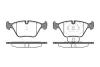 Превью - P3703.00 WOKING Комплект тормозных колодок, дисковый тормоз (фото 2)