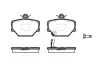 Превью - P6053.02 WOKING Комплект тормозных колодок, дисковый тормоз (фото 2)