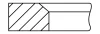 1.2mm 001IF CR P ST GOETZE Поршневое кольцо