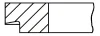 1.2mm 023 P GOE13 GOETZE Поршневое кольцо