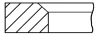 1.75mm 001IF CR P KV1 GOETZE Поршневое кольцо